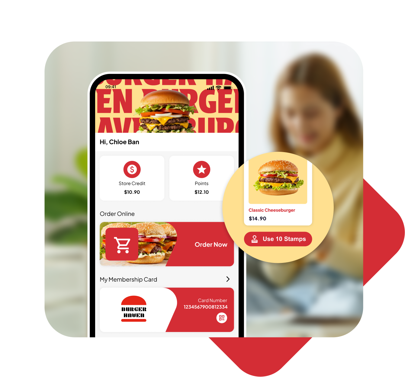 Branded Mobile App hero Branded Mobile App hero