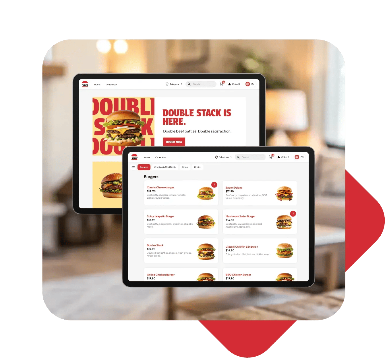 Restaurant Website hero Restaurant Website hero